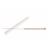 Altra Akupunktur-Nadeln mit Kupfer-Drahtgriff mit Schlaufe- Guidetube 0,20x25 mm