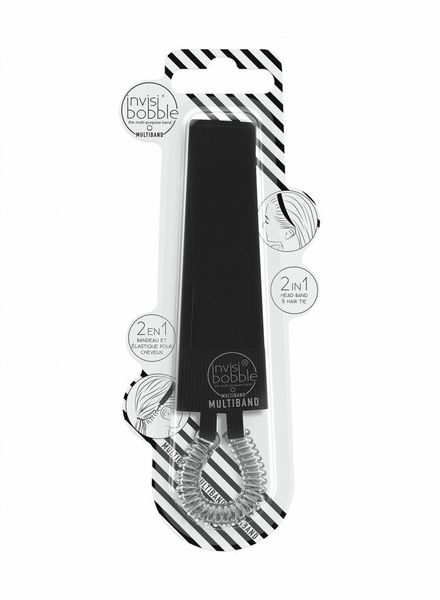 invisibobble® MULTIBAND True Black 6-Box