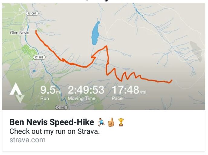 BEN NEVIS ‘SPEED-HIKE’