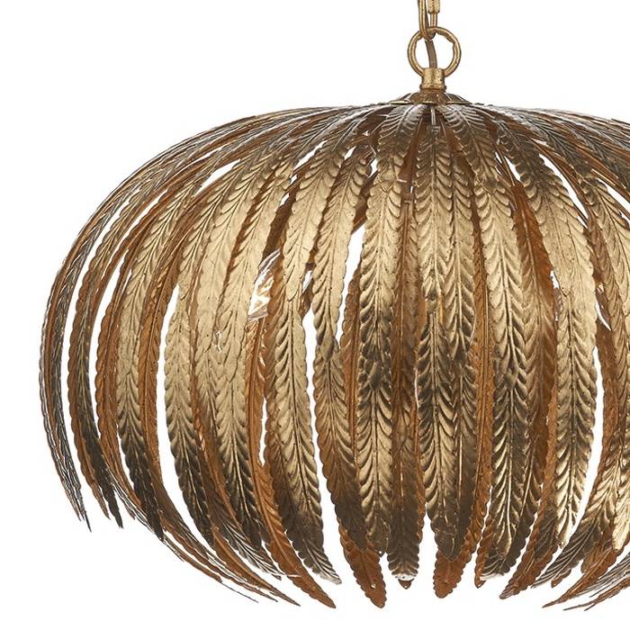 Gold Leaf Pendant Hand Crafted Lightbox Gold Leaf Pendant Hand Crafted