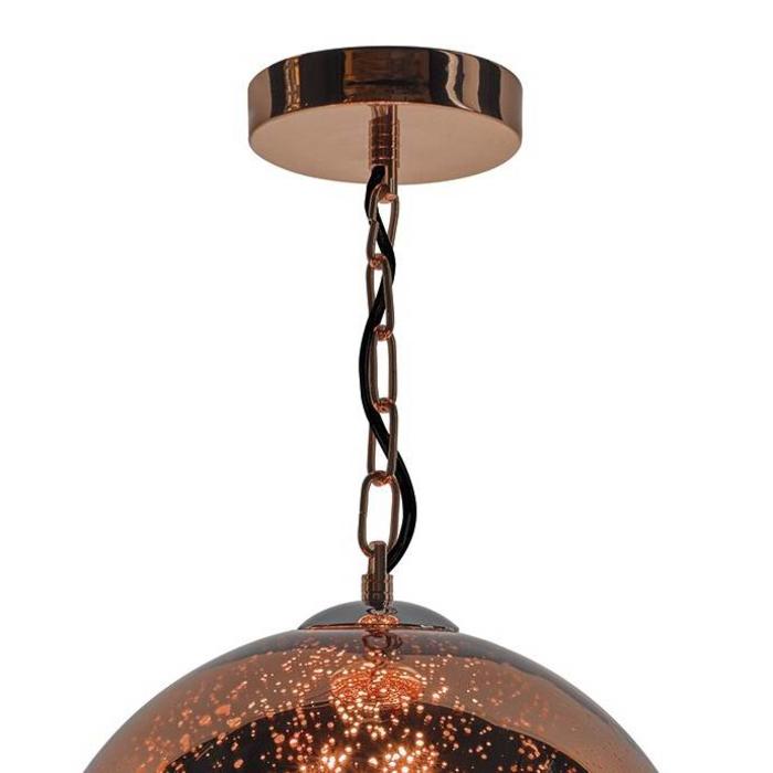 Speckled Copper Globe Lightbox Speckled Copper Globe