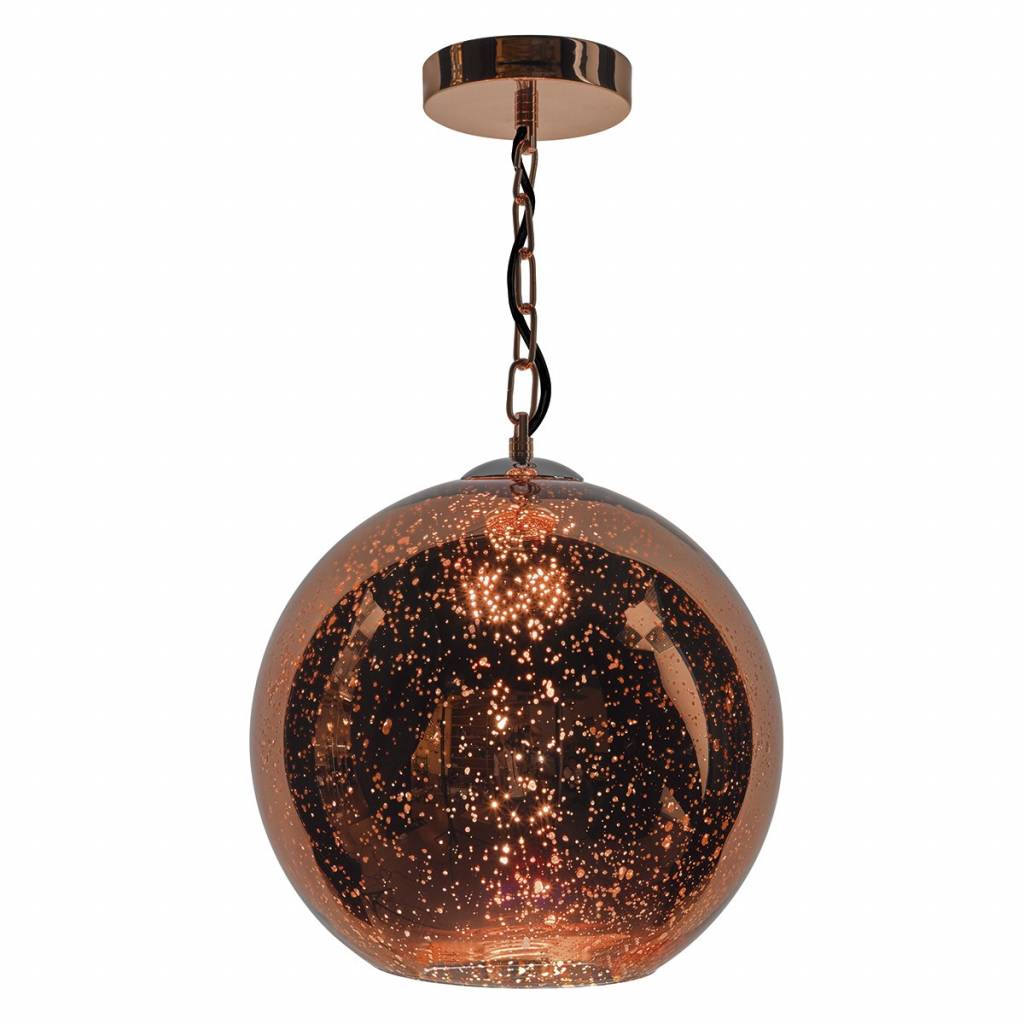 Speckled Copper Globe Lightbox Speckled Copper Globe