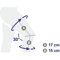 GenuTrain® P3 actieve bandage ter ontlasting van de knieschijf Bauerfeind