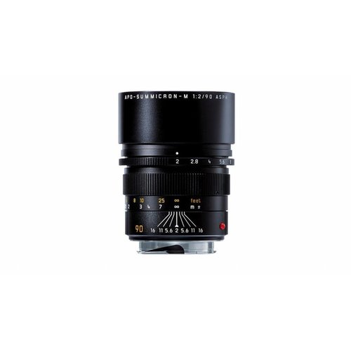 Leica APO-SUMMICRON-M 90 mm f/2 ASPH., black anodized finish Leica APO-SUMMICRON-M 90 mm f/2 ASPH., black anodized finish