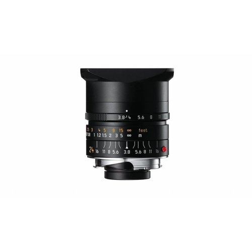 Leica ELMAR-M 24 mm f/3.8 ASPH., black anodized finish Leica ELMAR-M 24 mm f/3.8 ASPH., black anodized finish