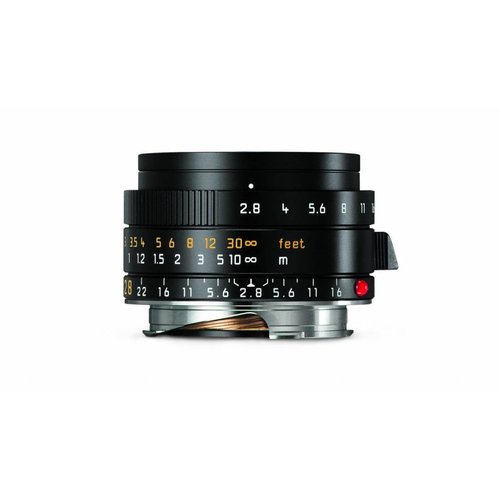 Leica ELMARIT-M 28 mm f/2.8 ASPH., black anodized finish Leica ELMARIT-M 28 mm f/2.8 ASPH., black anodized finish