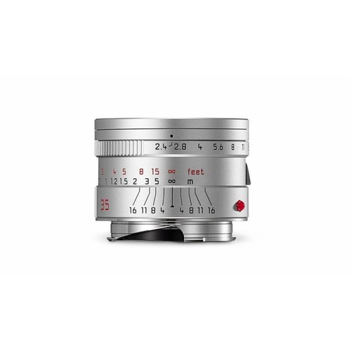 Leica SUMMARIT-M 35 mm f/2.4 ASPH., silver anodized finish Leica SUMMARIT-M 35 mm f/2.4 ASPH., silver anodized finish