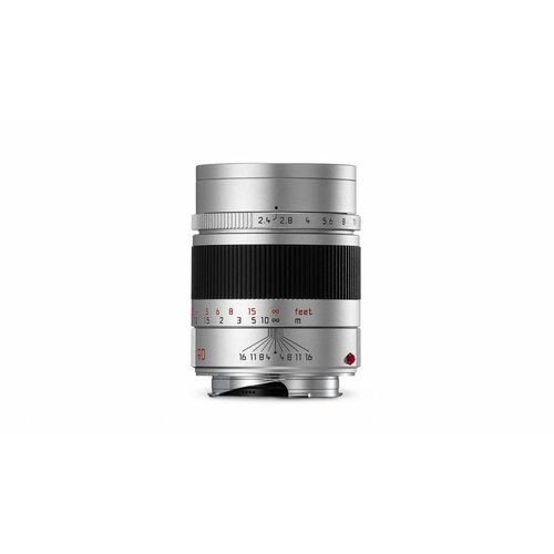 Leica SUMMARIT-M 90 mm f/2.4, silver anodized finish Leica SUMMARIT-M 90 mm f/2.4, silver anodized finish