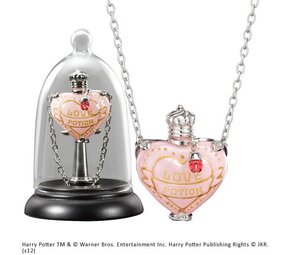 The Noble Collection Harry Potter Love Potion Pendant and Display