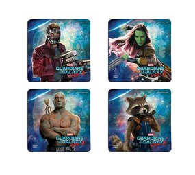 Marvel: Guardians of the Galaxy 2: Guardians Hardboard Coaster Set