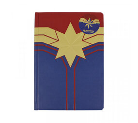 Half Moon  Bay Marvel : Captain Marvel A5 Notebook