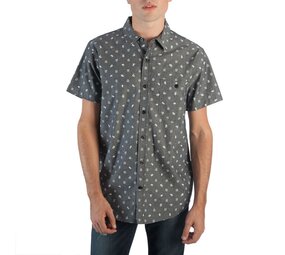Bioworld Harry Potter All Over Print Woven Shirt