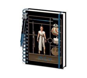 Hole In The Wall Star Wars: The Rise of Skywalker Airfix Rey A5 Notebook
