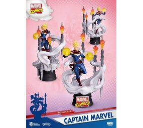 Beast Kingdom Marvel: D-Stage - Captain Marvel PVC Diorama