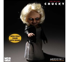 Mezcotoys Bride of Chucky: Mega Scale Talking Tiffany 15 inch Action Figure
