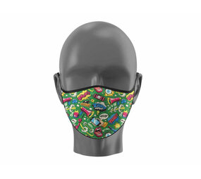 SD Toys Comic Book Onomatopoeia - Mouth Mask