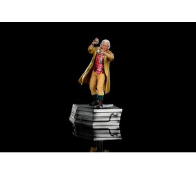 Iron Studios Back to the Future 2: Doc Brown in Alley 1:10 Scale Statue