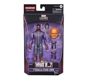 Hasbro Marvel What IF Tchalla Star Lord Figure 15cm