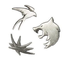 The Witcher Netflix: The Witcher Trinity Sigils 3-Pack Pin Set