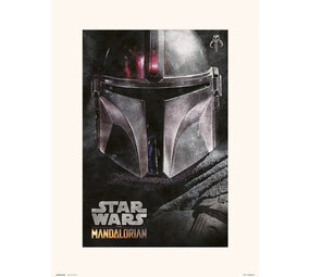 Star Wars The Mandalorian Helmet Print