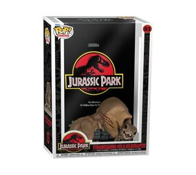 Funko Pop! Movie Poster: Jurassic Park - Tyrannosaurus Rex & Velociraptor