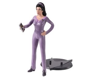 The Noble Collection Star trek: Counselor Troi - Bendyfigs™
