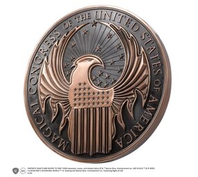 The Noble Collection Harry Potter: Fantastic Beasts - MACUSA Crest Wall Art