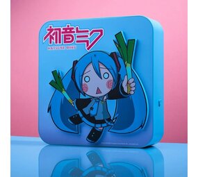 Numskull Designs Official Hatsune Miku 3D Desk Lamp / Wall Light
