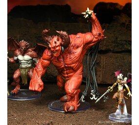 wizkids Dungeons and Dragons: Icons of the Realms - Archdevils Hutijin Moloch Titivilus Miniature Set