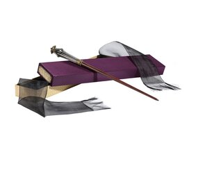 The Noble Collection Fantastic Beasts: The Secrets of Dumbledore - Wand of Anton Vogel in Collector's Box