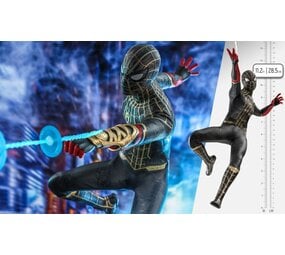 Marvel: Spider-Man No Way Home - Spider-Man Black and Gold Suit 1:6 Scale Figure