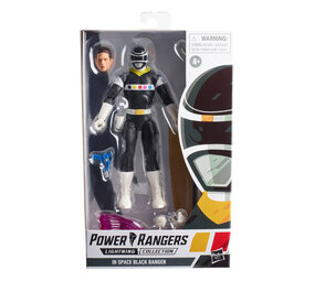 Hasbro Power Rangers: Lightning Collection Action Figure 15 cm 2021 Wave 3: In Space Black Ranger