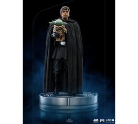 Iron Studios Star Wars: The Mandalorian - Luke Skywalker and Grogu 1:10 Scale Statue