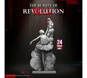 Mighty Jaxx The Beauty of Rebellion by Abell Octovan Statue