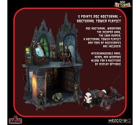 Mezcotoys Doc Nocturnal: 5 Points - Doc Nocturnal Tower Playset