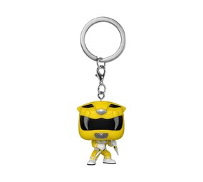 Funko Pocket Pop! Keychain: Mighty Morphin Power Rangers 30th Anniversary - Yellow Ranger