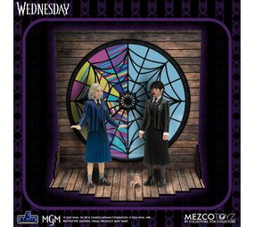 Mezcotoys Wednesday: 5 Points - Wednesday & Enid Action Figure Boxed Set