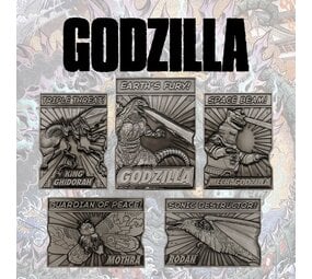 Godzilla: Limited Edition Monsters Ingot Premium Set of 5