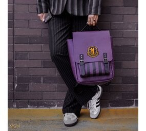 Cinereplicas Wednesday: Nevermore Academy Purple Backpack