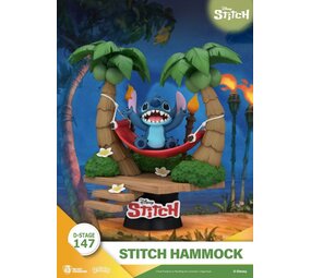 Beast Kingdom Lilo & Stitch D-Stage PVC Diorama Stitch Hammock 13 cm