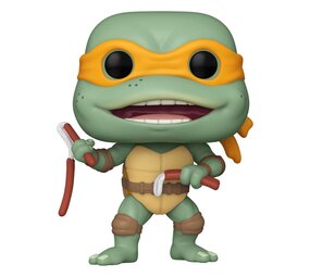 Funko Teenage Mutant Ninja Turtles Pop! Movies Vinyl Figure Michelangelo Sausage Link Nunchucks
