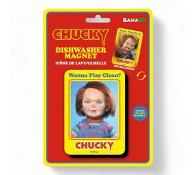 GamaGo Child's Play: Chucky Clean Dirty Dishwasher Magnet