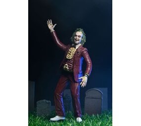 NECA Beetlejuice 1988 Action Figure Beetlejuice Red Tuxedo 18 cm