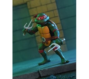 NECA Teenage Mutant Ninja Turtles (Cartoon) Action Figure Ultimate Raphael VHS 18 cm