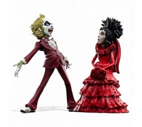 Weta Workshop Beetlejuice Mini Epics Vinyl Figures Betelgeus & Lydia (Twin Pack) 16 cm