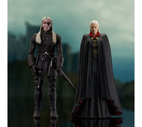 Diamond Direct House of the Dragon Deluxe Action Figures 18 cm Series 2 - Rhaenyra & Aemond - Set of 2
