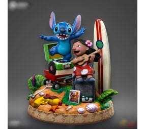 Iron Studios Lilo & Stitch Deluxe Art Scale Statue 1/10 Lilo & Stitch 20 cm