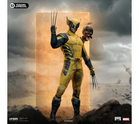 Iron Studios Deadpool 3 Art Scale Statue 1/10 Wolverine & Headpool 22 cm