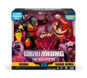Godzilla x Kong The new Empire Action Figures:  Kong vs Skar King