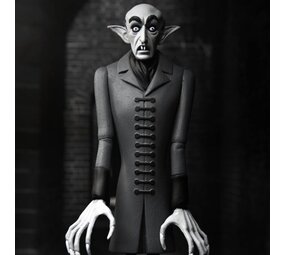 NECA Nosferatu Toony Terrors Action Figure Count Orlok Silver Screen Edition 15 cm